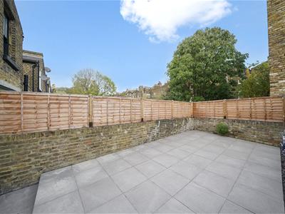Private rear garden